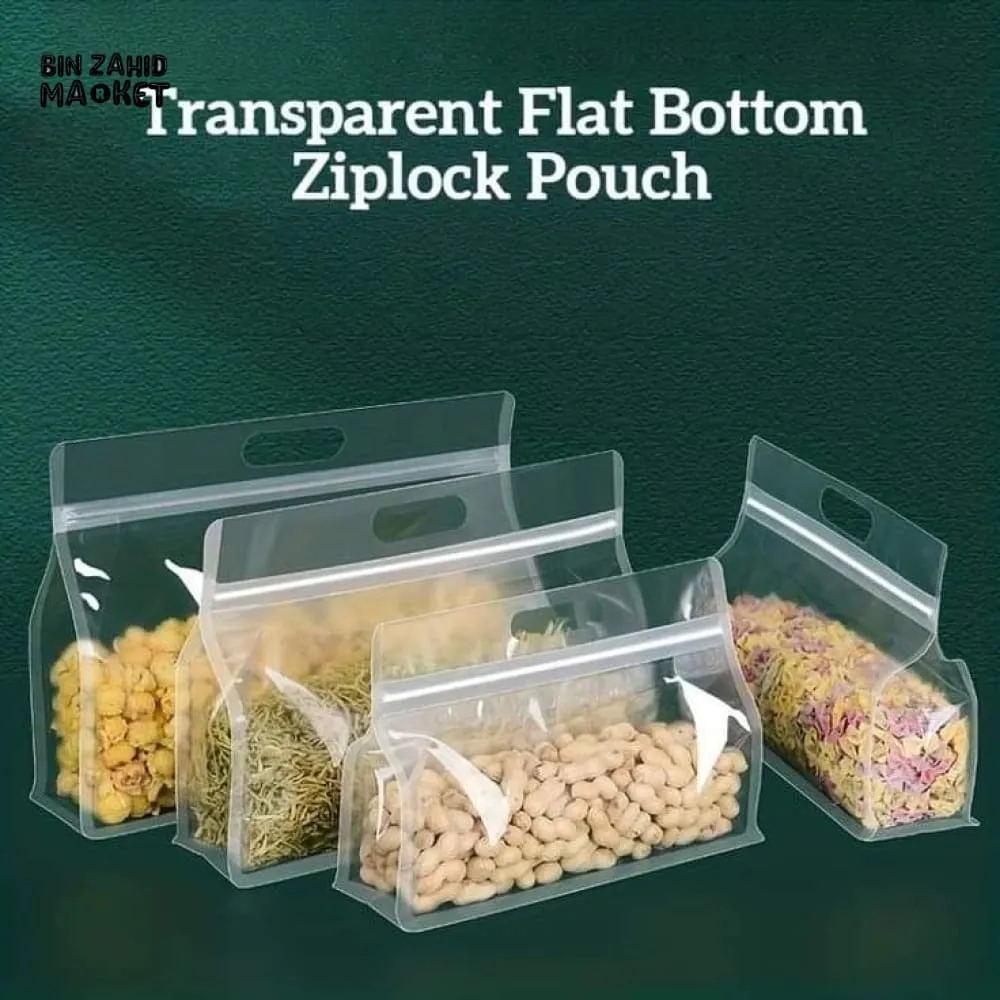 4 PIECES SEALED AIRTIGHT PLASTIC BAGS