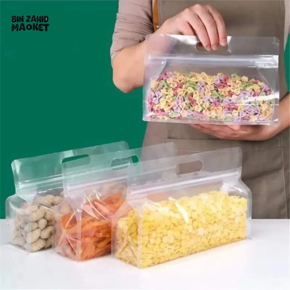 4 PIECES SEALED AIRTIGHT PLASTIC BAGS