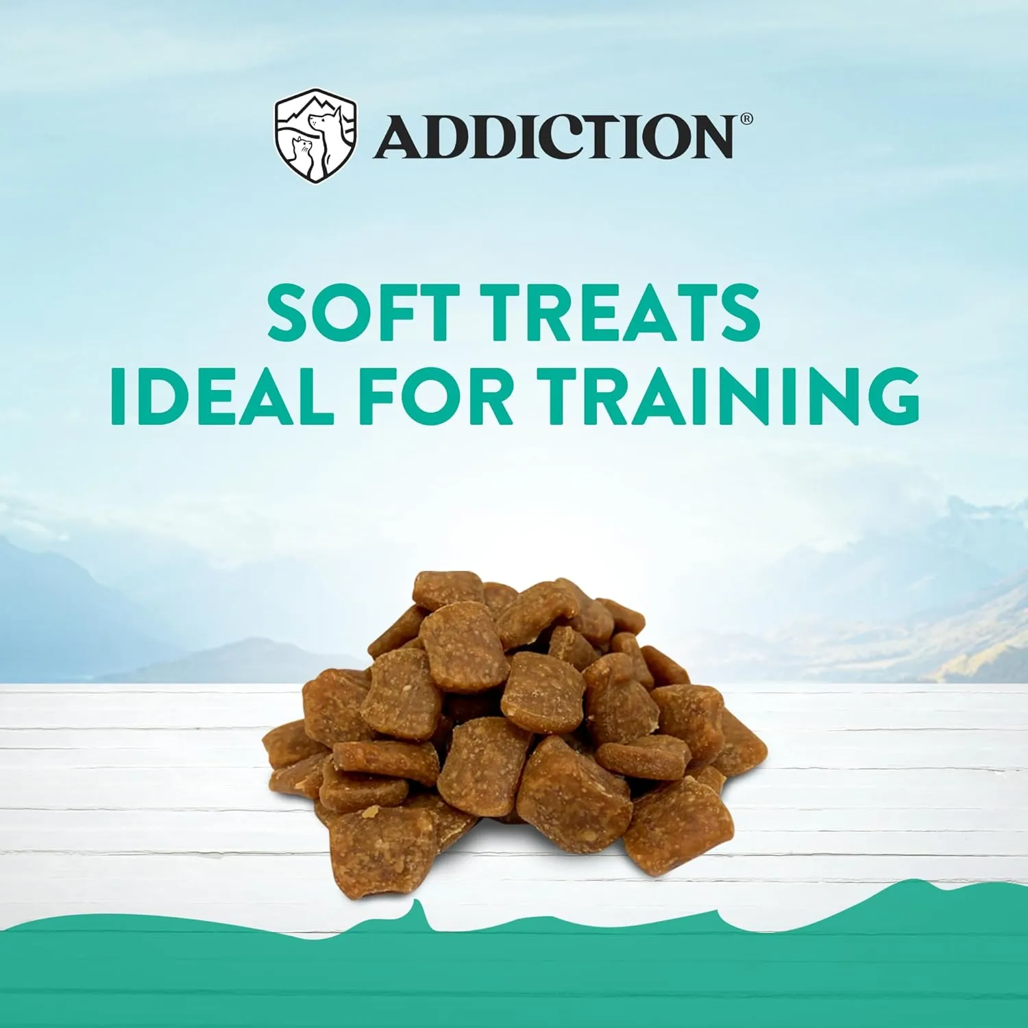 Addiction Meaty Bites - Hypoallergenic Dog Treats - Made in New Zealand - High Meat Content - Gluten and Grain-Free - Soft and Allergy Friendly (Brushtail, 4 Ounces - 3 Packs)