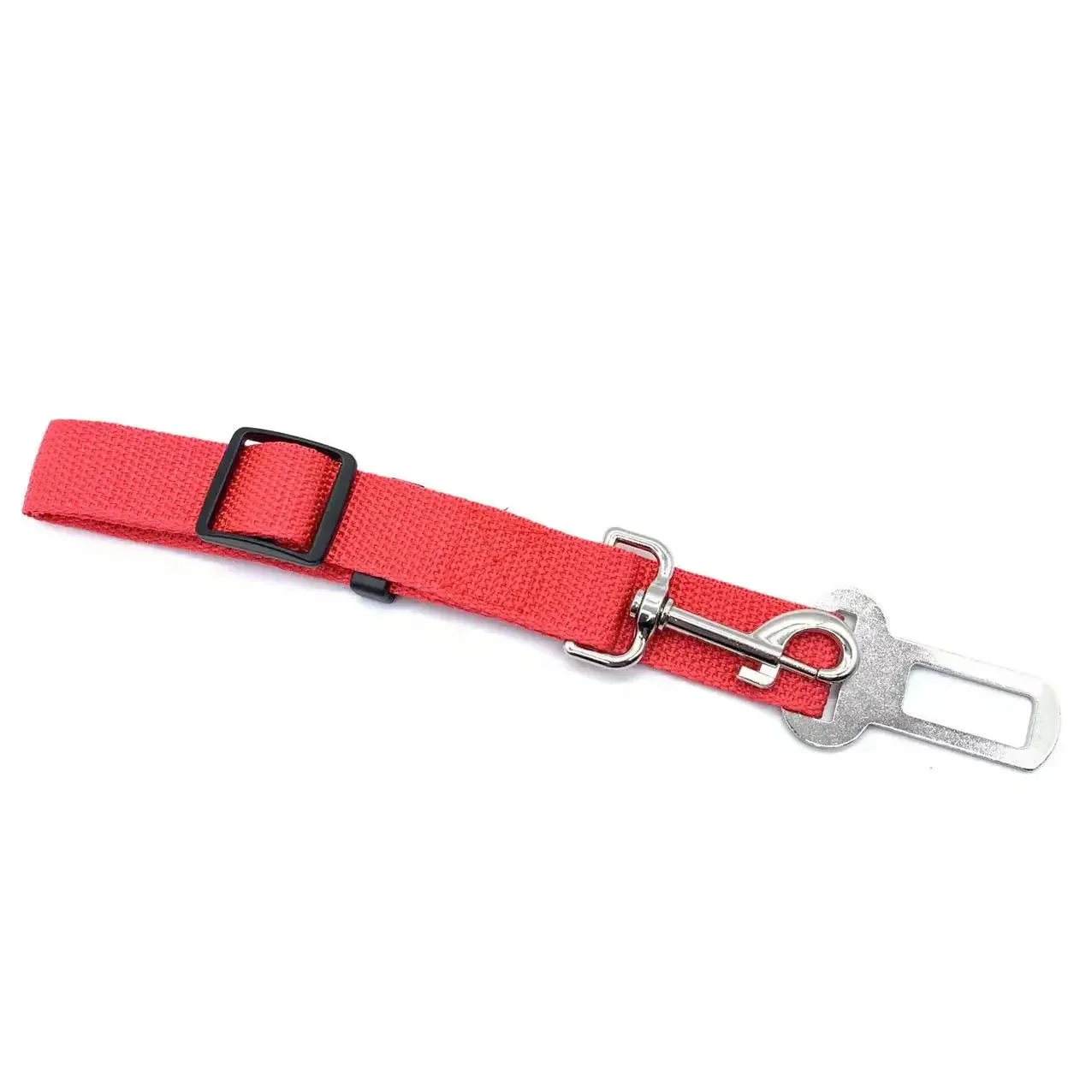 Adjustable Cat & Dog Car Seat Belt – Travel Clip for Small to Medium Pets – Lead Accessories