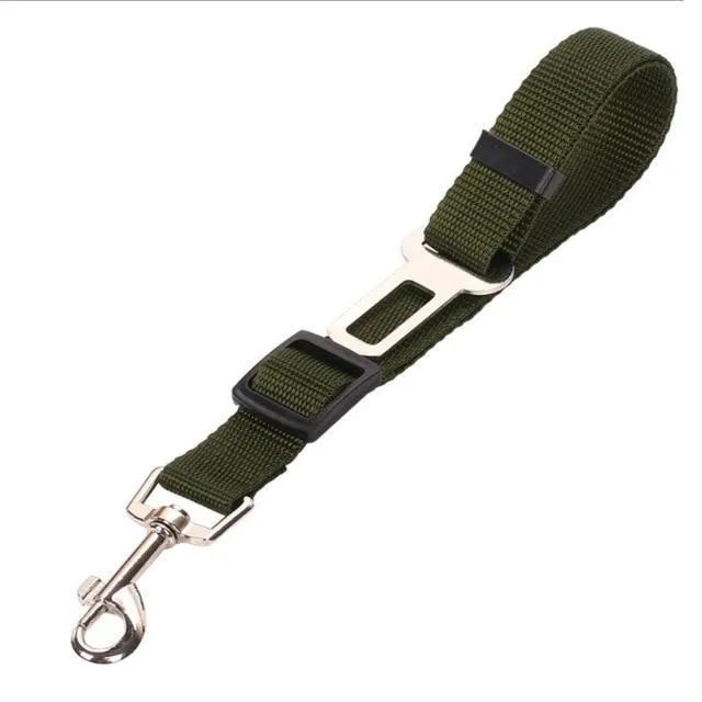 Adjustable Nylon Doggie Seatbelt-Keep Your Dog Safe in the Car! *