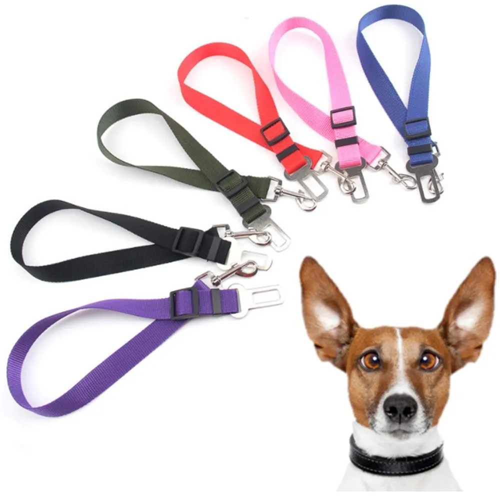 Adjustable Nylon Doggie Seatbelt-Keep Your Dog Safe in the Car! *