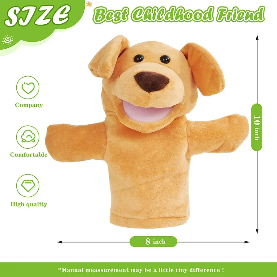 Adorable Kawaii Puppy Plush Hand Puppet - Fun for All Ages!