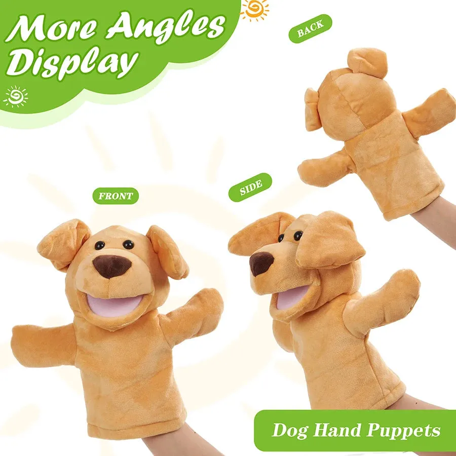 Adorable Kawaii Puppy Plush Hand Puppet - Fun for All Ages!