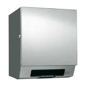 ASI 68523A Automatic Roll Towel Dispenser Battery Operated, Surface Mounted