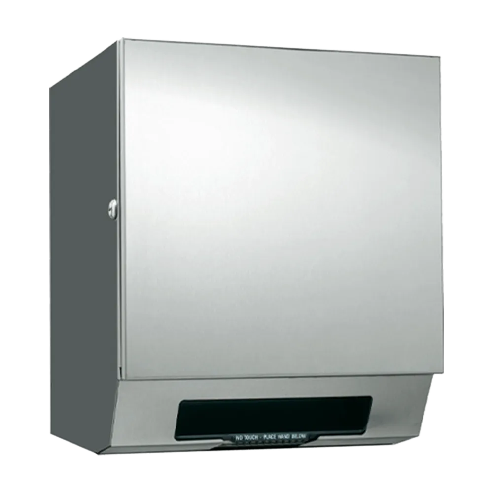 ASI 68523A Automatic Roll Towel Dispenser Battery Operated, Surface Mounted