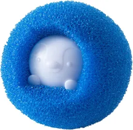 Blue Reusable Hair Remover Washing Machine Hair Catcher Laundry Ball Dryer Ball for Clothing Dog Cat Pet Hair Remover