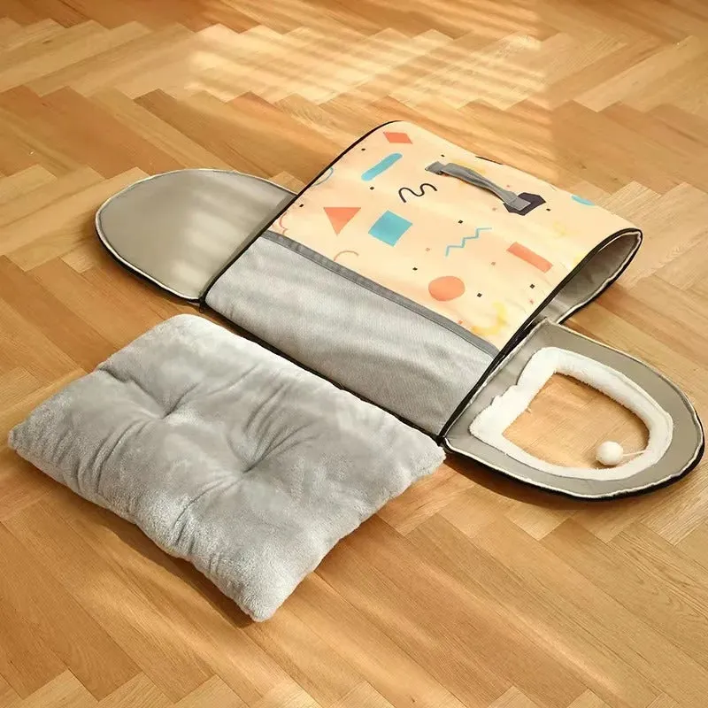 Breathable Warm Plush Pet Bed House