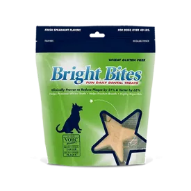 Bright Bites Fresh Spearmint Daily Dental Dog Treats
