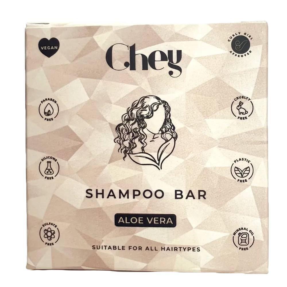Chey Solid Shampoo Bar - Aloe Vera 60g