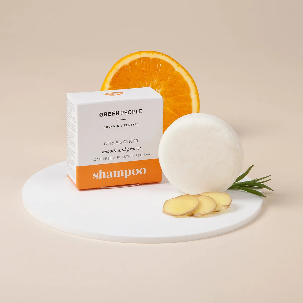 Citrus & Ginger Shampoo Bar 50g