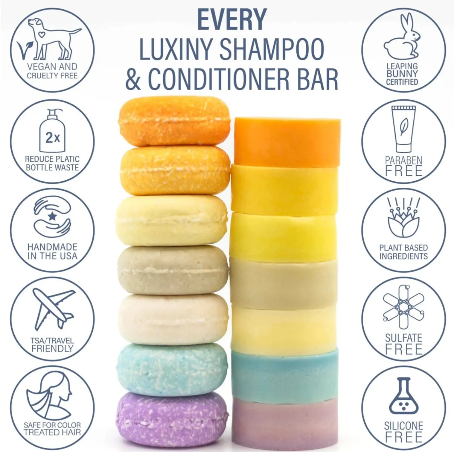 Citrus Splash Shampoo Bar - Beach Bar