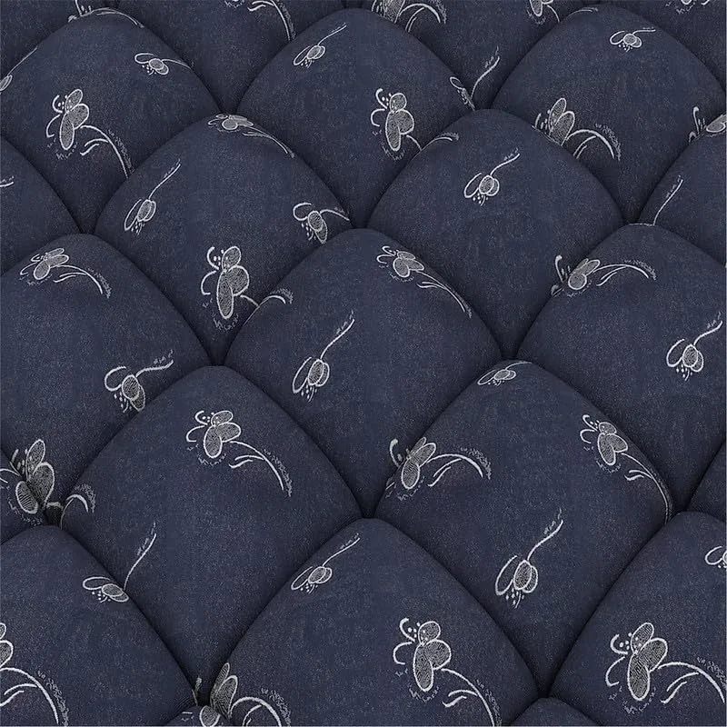 Coirfit LUXURINO 6 Inch Bonnell Spring Mattress | ISPT Tech. | for Firm Support | Hotel Like Bounce | No Motion Transfer | Orthopedic Comfort | with 7 Year Warranty (L X W : 78X72), Blue