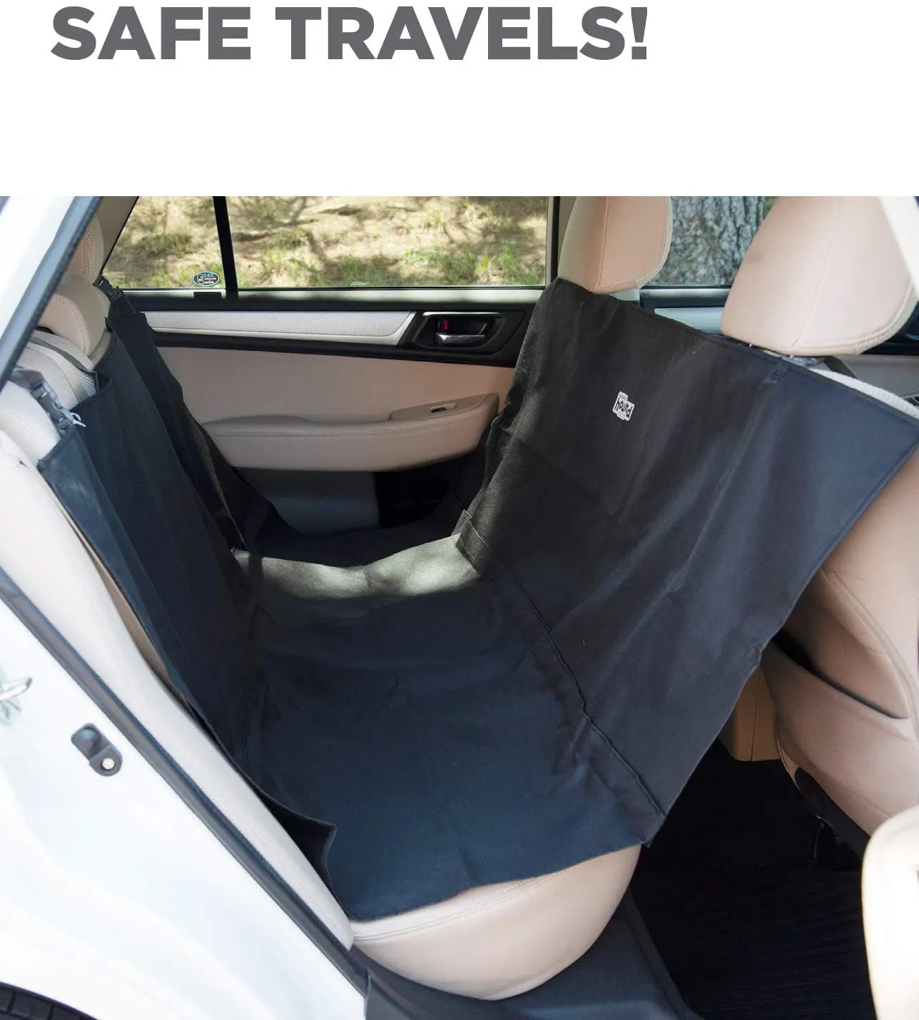 Dog Back Seat Hammock Car Seat Protector - Universal Fit - Auto Back Seat Hammock - Outward Hound
