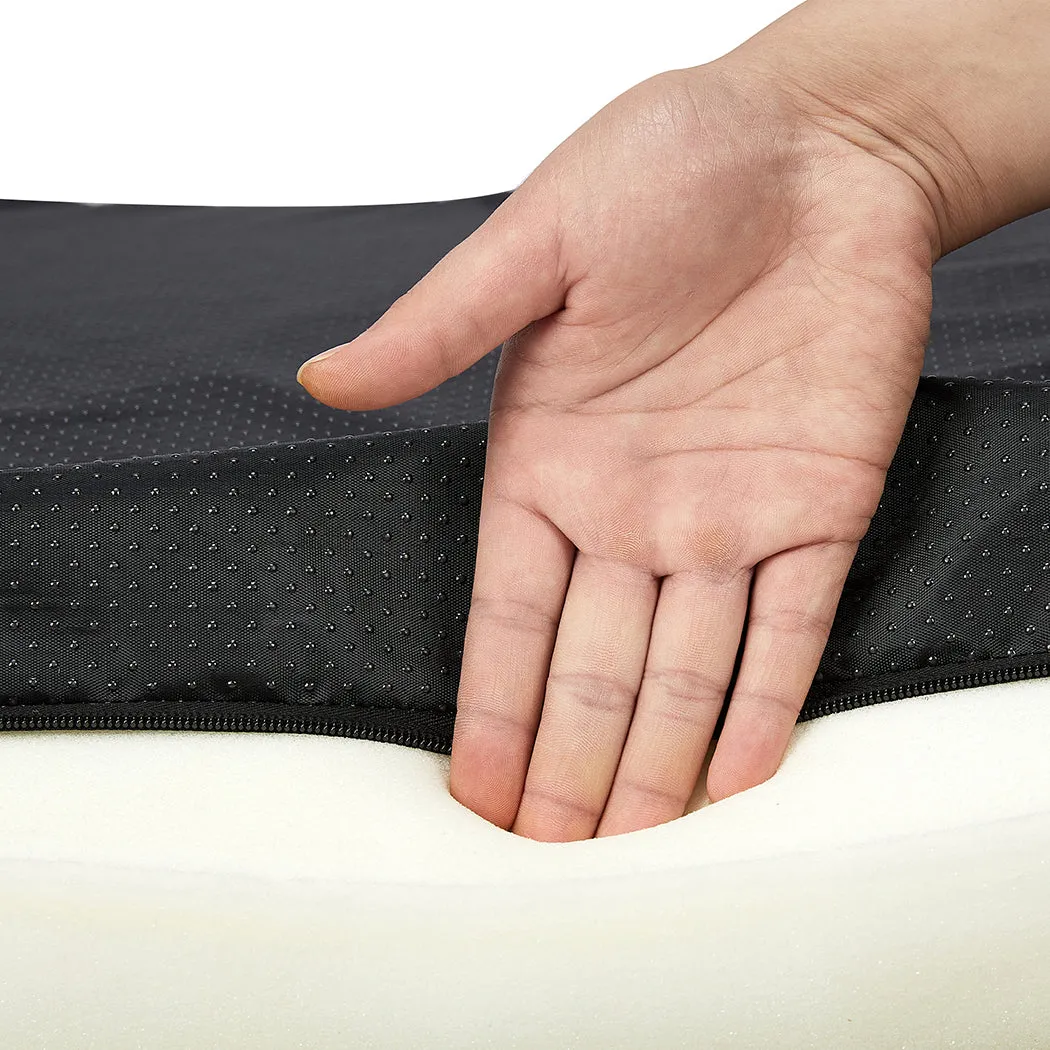 Dog Calming Bed Pet Cat Washable Removable Cover Orthopedic Memory Foam - XL