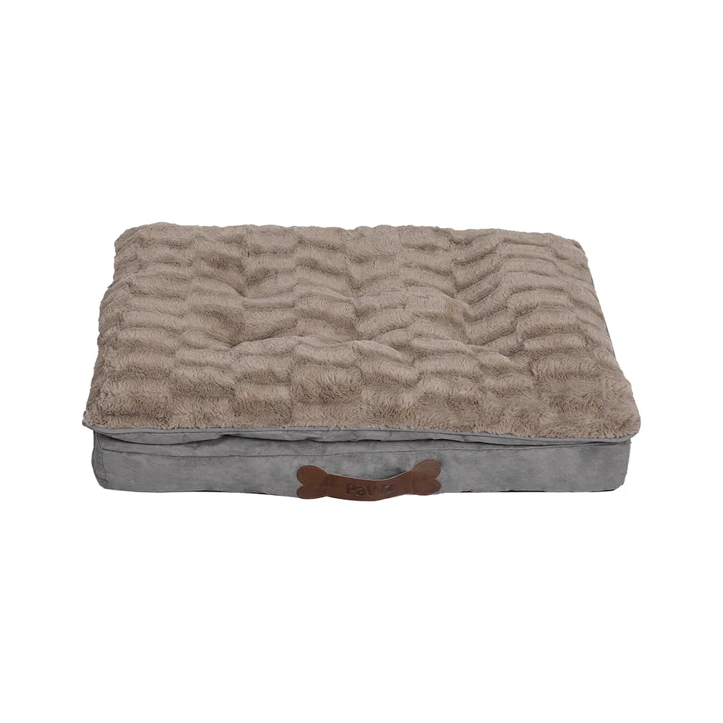 Dog Calming Bed Pet Cat Washable Removable Cover Orthopedic Memory Foam - XL