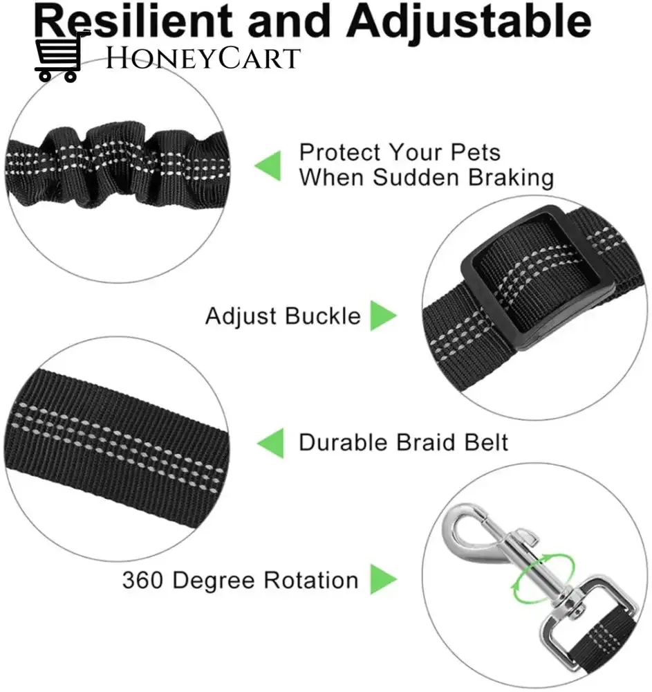 Dog Car Safety Seat Belt