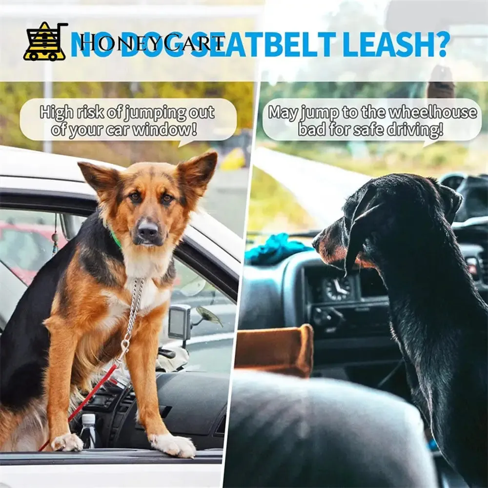 Dog Car Safety Seat Belt