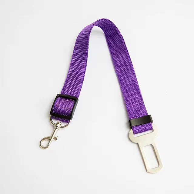 Dog Cat Car Safety Belt Adjustable Leash Vehicle Seat Belt