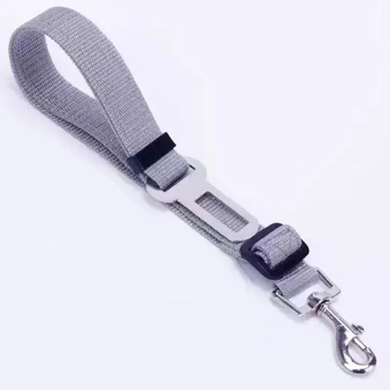 Dog Cat Car Safety Belt Adjustable Leash Vehicle Seat Belt