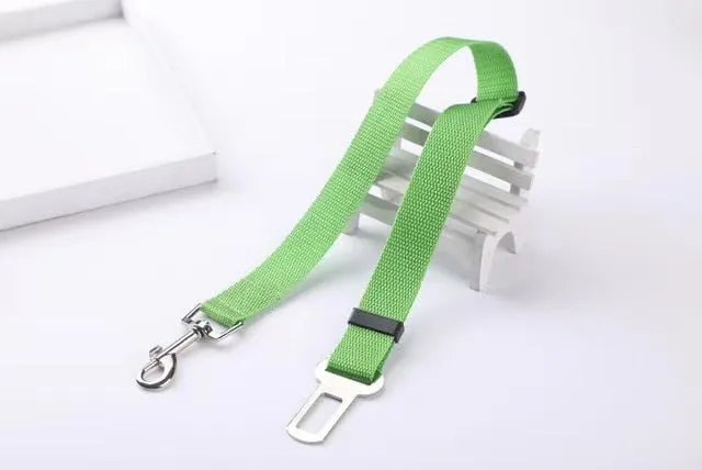 Dog Cat Car Safety Belt Adjustable Leash Vehicle Seat Belt