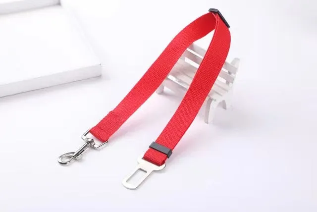 Dog Cat Car Safety Belt Adjustable Leash Vehicle Seat Belt