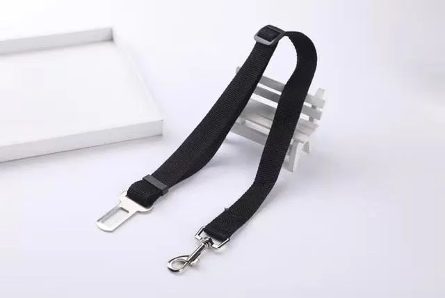 Dog Cat Car Safety Belt Adjustable Leash Vehicle Seat Belt