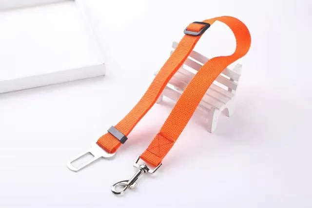 Dog Cat Car Safety Belt Adjustable Leash Vehicle Seat Belt
