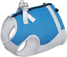 Dog Cooling Vest, Lightweight Jacket for Small Medium Dogs with Evaporative Cool Technology, Reflective Design Breathable Mesh for Training Camping, Blue, XL