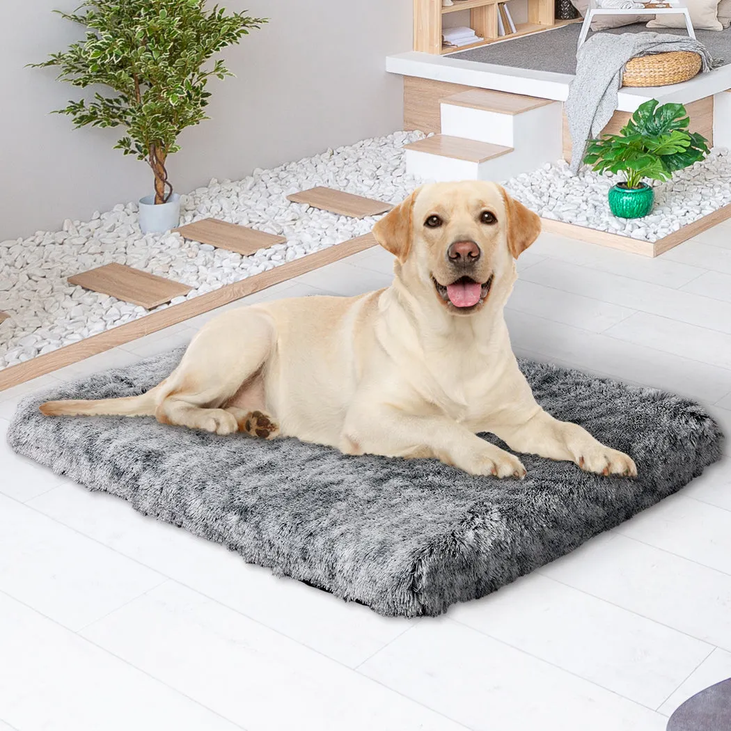 Dog Mat Pet Calming Bed Memory Foam Orthopedic with Washable Removable Cover - L