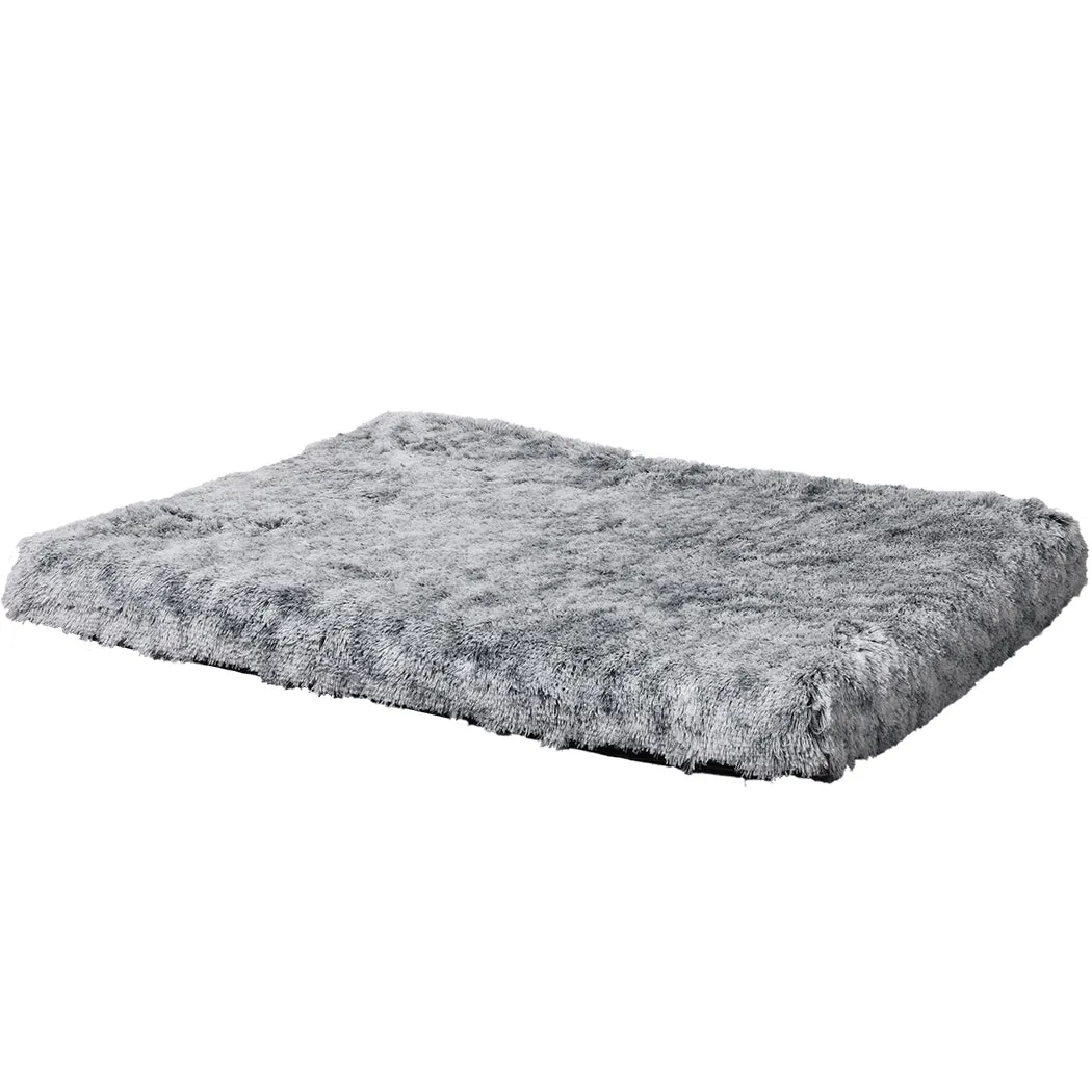 Dog Mat Pet Calming Bed Memory Foam Orthopedic with Washable Removable Cover - L