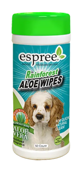 Espree Rainforest Aloe Wipes 50ct