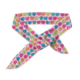 Fuzzyard Cooling Bandana Candy Hearts L
