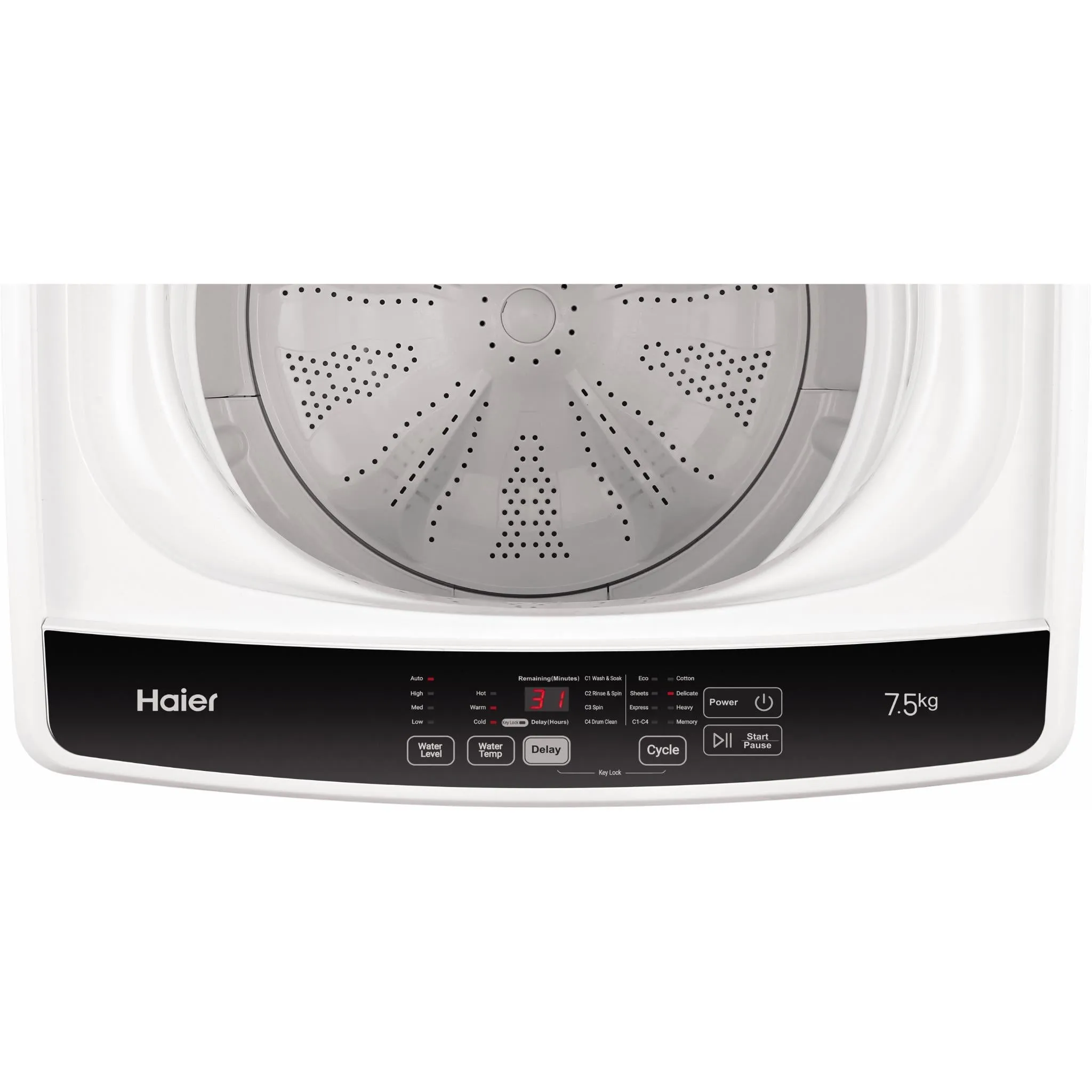 Haier HWT75AA1 7.5kg Top Load Washing Machine