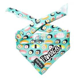 Hello Furry Maki Sushi Cooling Dog Cat Bandana