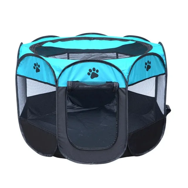 Hot Outdoor pet Octagonal dog Fence Portable Folding Pet ...
