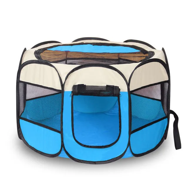 Hot Outdoor pet Octagonal dog Fence Portable Folding Pet ...