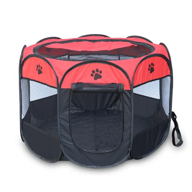Hot Outdoor pet Octagonal dog Fence Portable Folding Pet ...