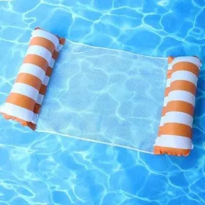 Inflatable Pool Hammock, Ultimate Comfort, Durable PVC Material, Lightweight and Portable, Versatile for Pools and Beaches