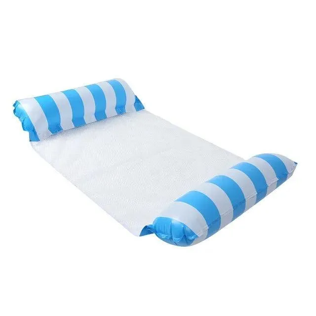 Inflatable Pool Hammock, Ultimate Comfort, Durable PVC Material, Lightweight and Portable, Versatile for Pools and Beaches