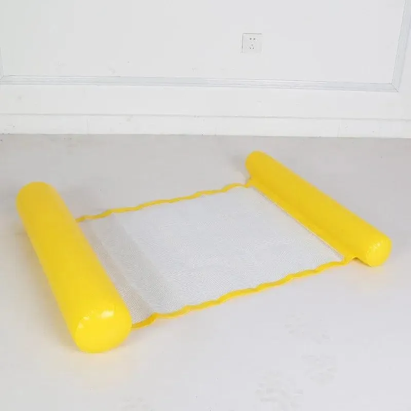 Inflatable Pool Hammock, Ultimate Comfort, Durable PVC Material, Lightweight and Portable, Versatile for Pools and Beaches