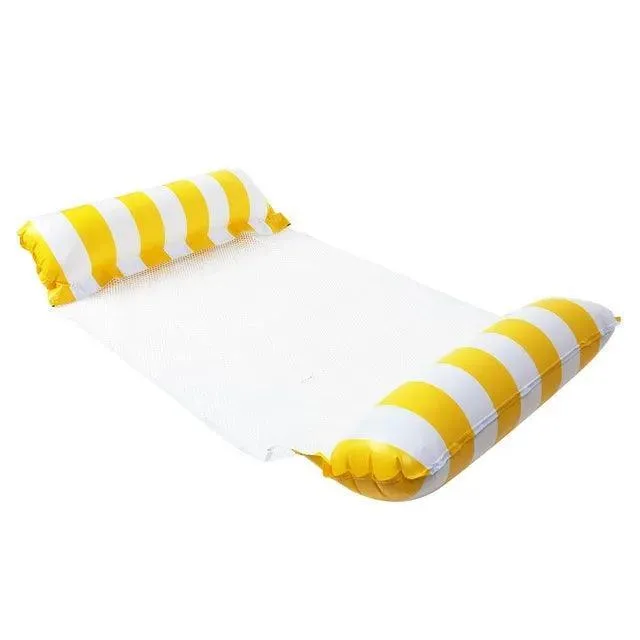 Inflatable Pool Hammock, Ultimate Comfort, Durable PVC Material, Lightweight and Portable, Versatile for Pools and Beaches