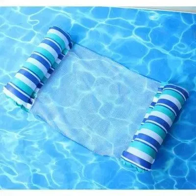 Inflatable Pool Hammock, Ultimate Comfort, Durable PVC Material, Lightweight and Portable, Versatile for Pools and Beaches