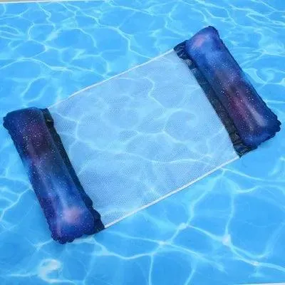 Inflatable Pool Hammock, Ultimate Comfort, Durable PVC Material, Lightweight and Portable, Versatile for Pools and Beaches
