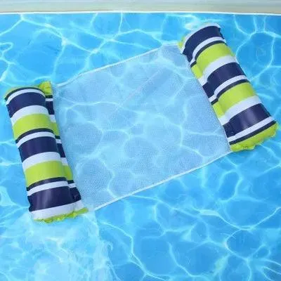 Inflatable Pool Hammock, Ultimate Comfort, Durable PVC Material, Lightweight and Portable, Versatile for Pools and Beaches