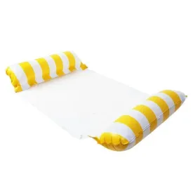 Inflatable Pool Hammock, Ultimate Comfort, Durable PVC Material, Lightweight and Portable, Versatile for Pools and Beaches