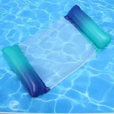 Inflatable Pool Hammock, Ultimate Comfort, Durable PVC Material, Lightweight and Portable, Versatile for Pools and Beaches