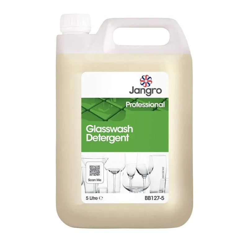 Jangro Glass Wash Detergent 5L
