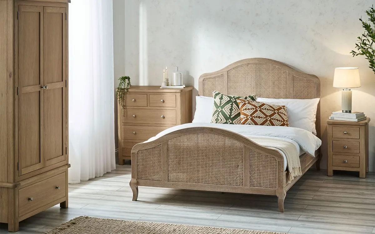 Julian Bowen Fleur Rattan Bed Frame