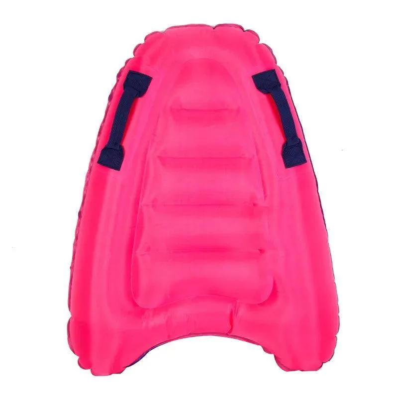 Kids Inflatable Surf Body Board, Durable PVC, Cushioned Ride, 7 Fun Designs, Lightweight, Perfect for Beach and Pool Fun